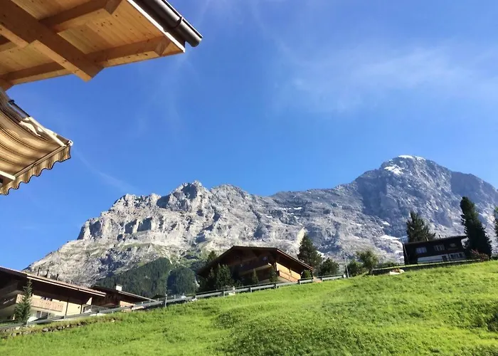 Wetterhorn, Eiger, Jungfrau, Amazing! 아파트 그린델발트